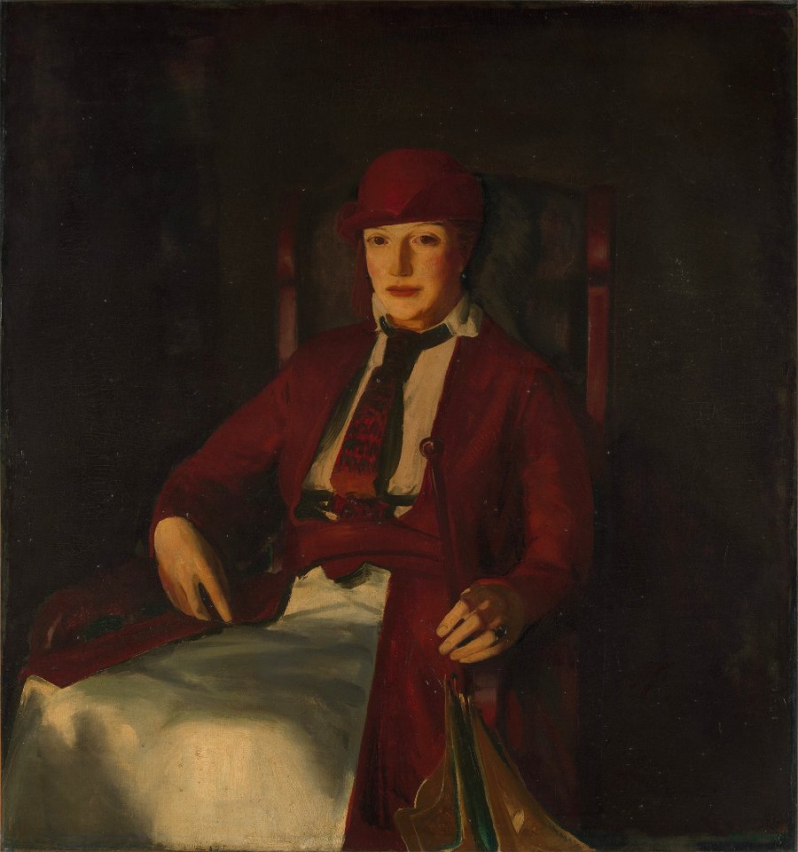 George Bellows - Portrait of Mrs. Chester Dale (1919)