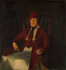 George Bellows - Portrait of Mrs. Chester Dale (1919). Free illustration for personal and commercial use.