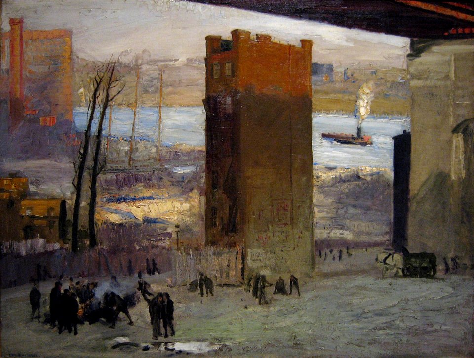 George Bellows - The Lone Tenement