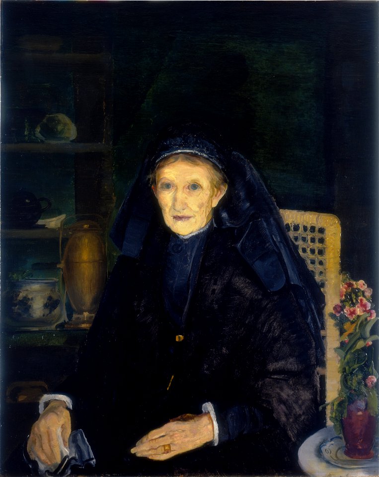 George Bellows - The Widow (1917)
