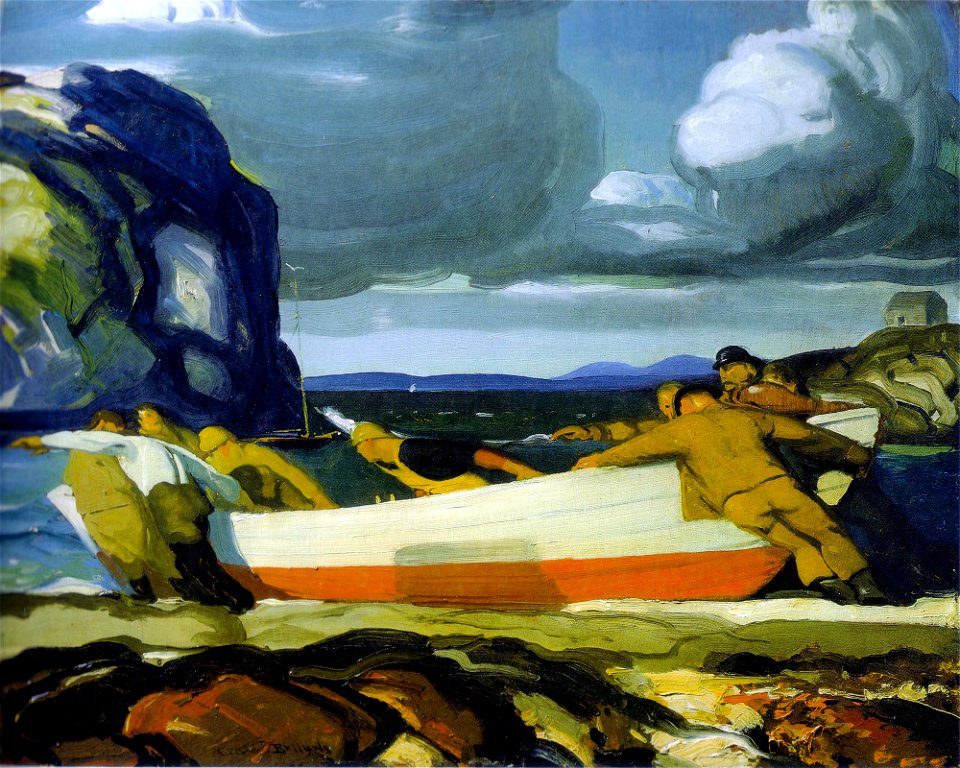 George Bellows - The Big Dory, 1913