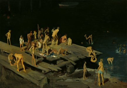 George Bellows - Forty-two Kids (1907)