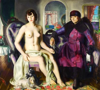 George Bellows - Two Women (1924)