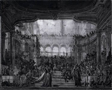 Belshazzar's Feast (Solieri) infrared reflectography
