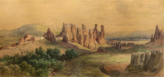 Belogradchik Fortress by Felix Kanitz, 1885