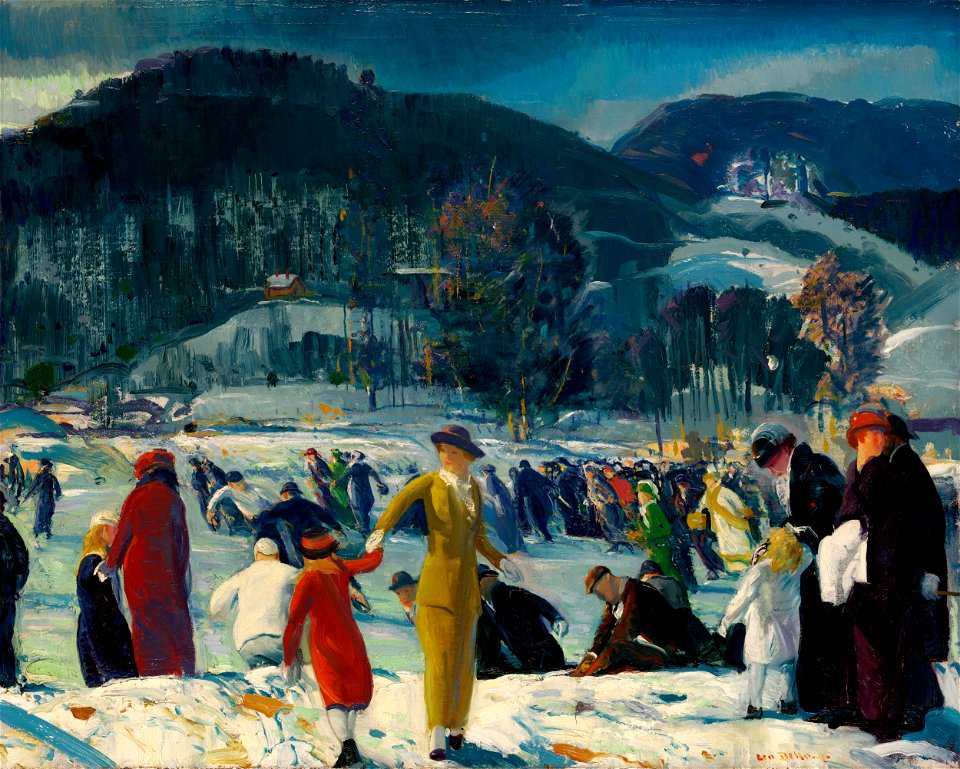 George Bellows - Love of Winter, 1914