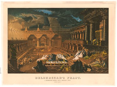 Belshazzar's feast-A monarch's revel and a nation's ruin-Daniel, Chapter V LCCN93510293