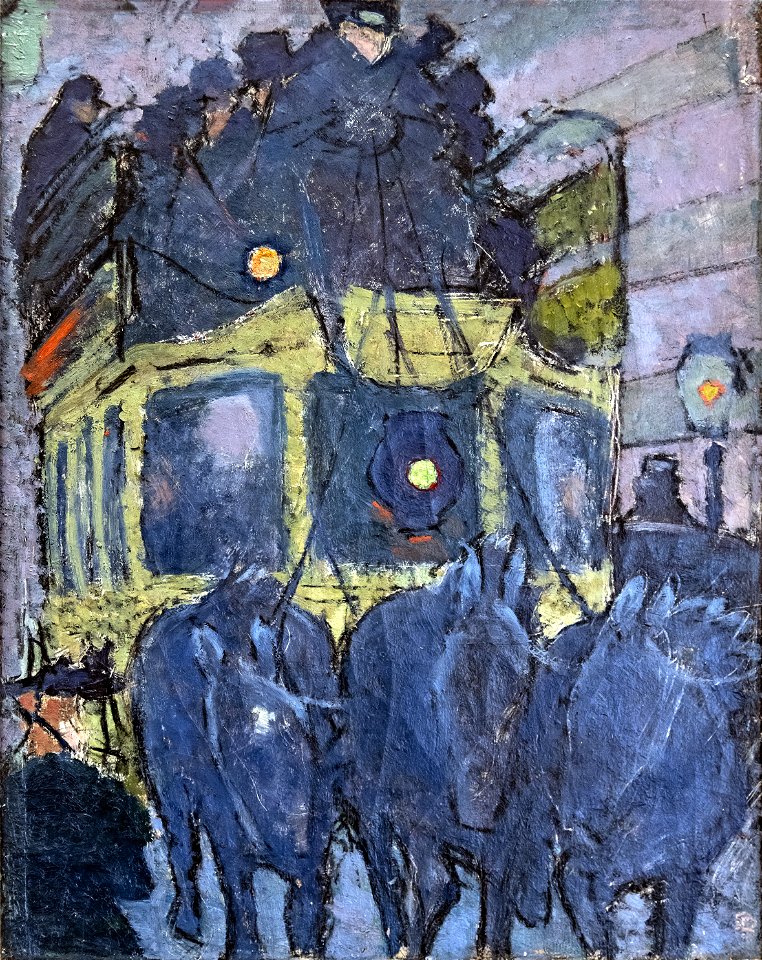 Bemberg Fondation Toulouse - L'omnibus (1895) - Pierre Bonnard 34.5x27.4 Inv.2007