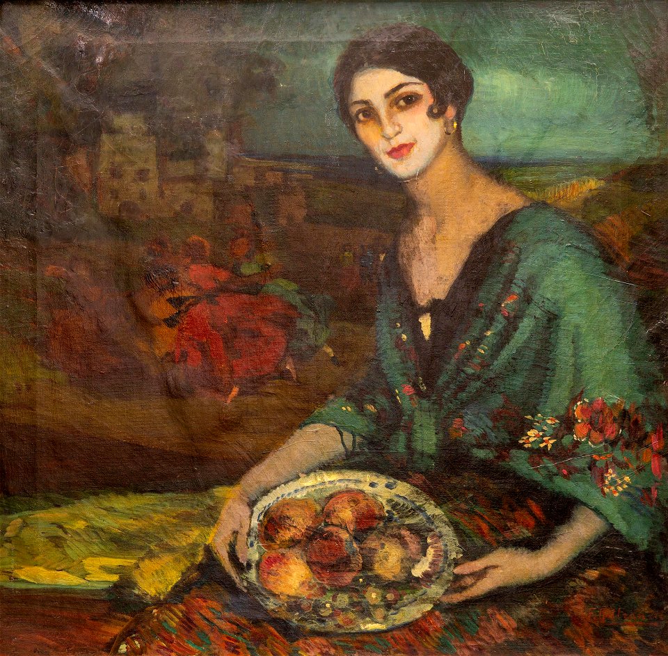 Woman in Blue by Federico Armando Beltran Masses