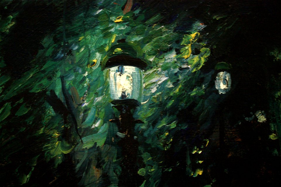 George Wesley Bellows - Summer Night, Riverside Drive (1909) detail 04