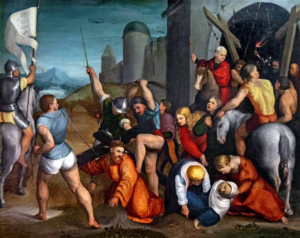Bemberg Fondation Toulouse - La montée au calvaire - Jacopo Bassano - Inv.1002
