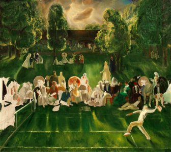 George Bellows - Tennis Tournament (1920)