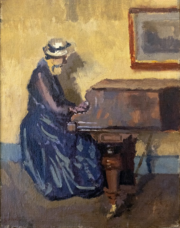 Bemberg Fondation Toulouse - Chopin (1914) - Walter Sickert 52.8x42