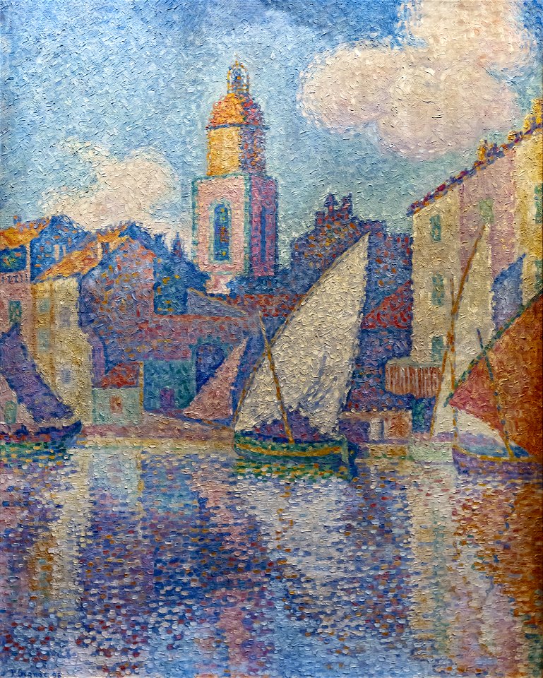 Bemberg Fondation Toulouse - Le clocher de Saint-Tropez - Paul Signac