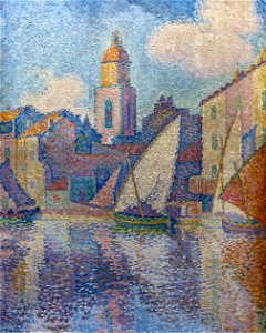 Bemberg Fondation Toulouse - Le clocher de Saint-Tropez - Paul Signac