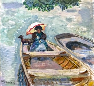 Bemberg Fondation Toulouse - En bateau (1910-1913) - Pierre Bonnard - Inv.2150 62.2x67.3