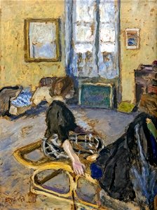 Bemberg Fondation Toulouse - Interieur - Pierre Bonnard 1905 - Huile papier marouflé sur toile 63x48.3 inv.2002