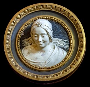 Bemberg Fondation Toulouse - Jeune fille - Terre cuite vernissée - Atelier d'Andrea Della Robbia - Florence XVe siècle