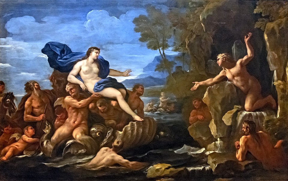 Bemberg Fondation Toulouse - Acis et Galatée - Luca Giordano (ca1685) 120,6x190,5 inv.1074