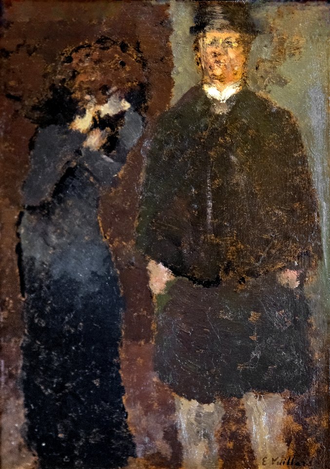 Bemberg Fondation Toulouse - Le couple ou La Remontrance Edouard Vuillard Inv.2102