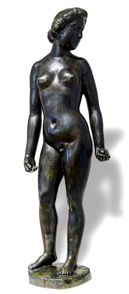 Bemberg Fondation Toulouse - Eve à la pomme (Bronze) 1899 - Aristide Maillol 21x58