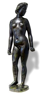 Bemberg Fondation Toulouse - Eve à la pomme (Bronze) 1899 - Aristide Maillol 21x58