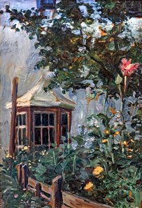 Bemberg Fondation Toulouse - Jardin fleuri - Egon Schiele