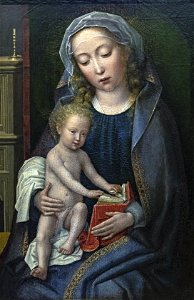 Bemberg Fondation Toulouse - Vierge à l'Enfant - DAVID Gérard - Inv.1100 Huile sur panneau