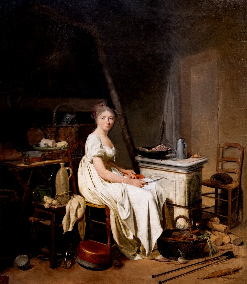 Bemberg Fondation Toulouse - La cuisinière - Louis-Léopold Boilly Inv.1129