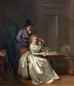 Bemberg Fondation Toulouse - La Lettre (vers 1787) Louis-Léopold Boilly 52.7x45 Inv.1118