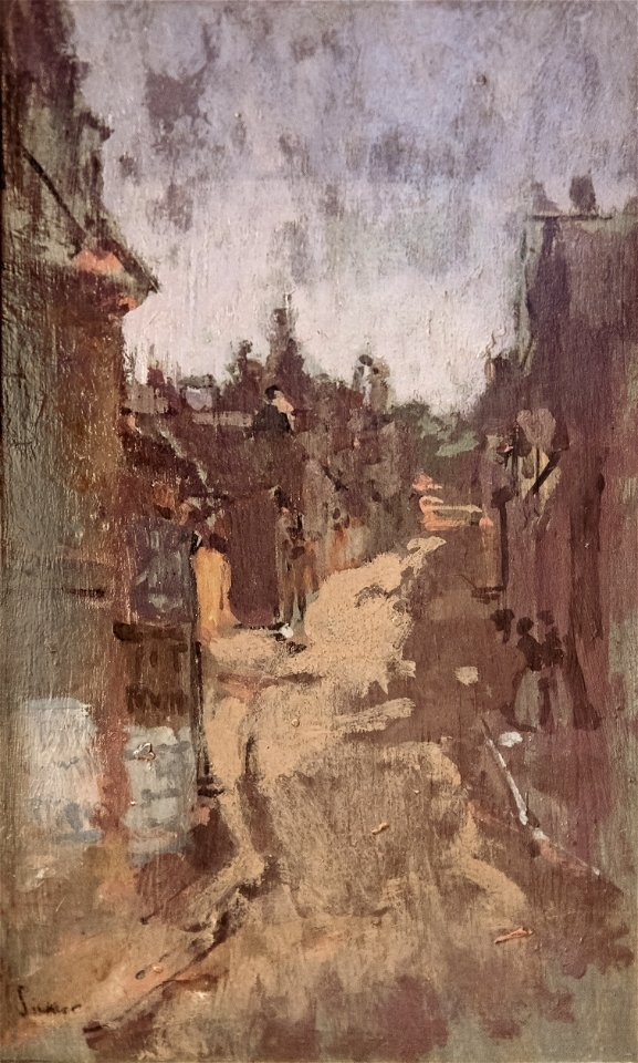 Bemberg Fondation Toulouse - Le mont de Neuville Dieppe - Grey Sky (paire) - Walter Sickert