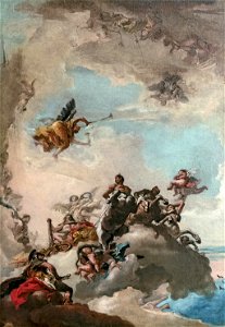 Bemberg Fondation Toulouse - Le triomphe d'Hercule - Giandomenico Tiepolo- Venice 1760-1762 - 89x61.2 - Inv1045