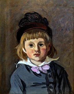 Bemberg Fondation Toulouse - Claude Monet - Portrait de son fils Jean en bonnet à pompon - 1869 42x33 Inv.2076