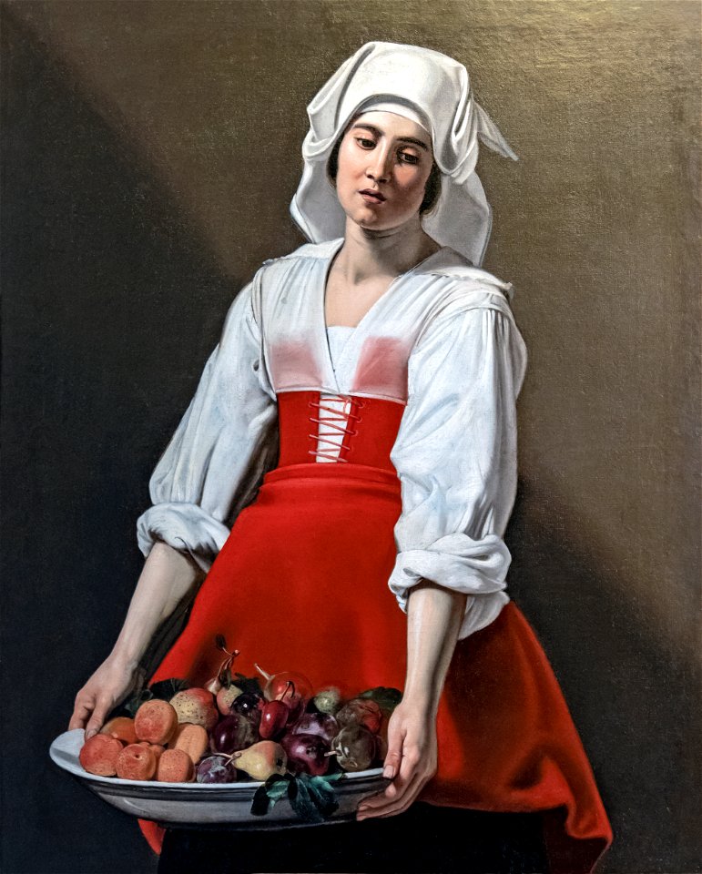 Bemberg Fondation Toulouse - Paysanne à la coupe de fruits - Nicolas Tournier Inv.1179