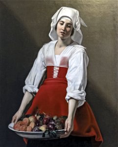 Bemberg Fondation Toulouse - Paysanne à la coupe de fruits - Nicolas Tournier Inv.1179