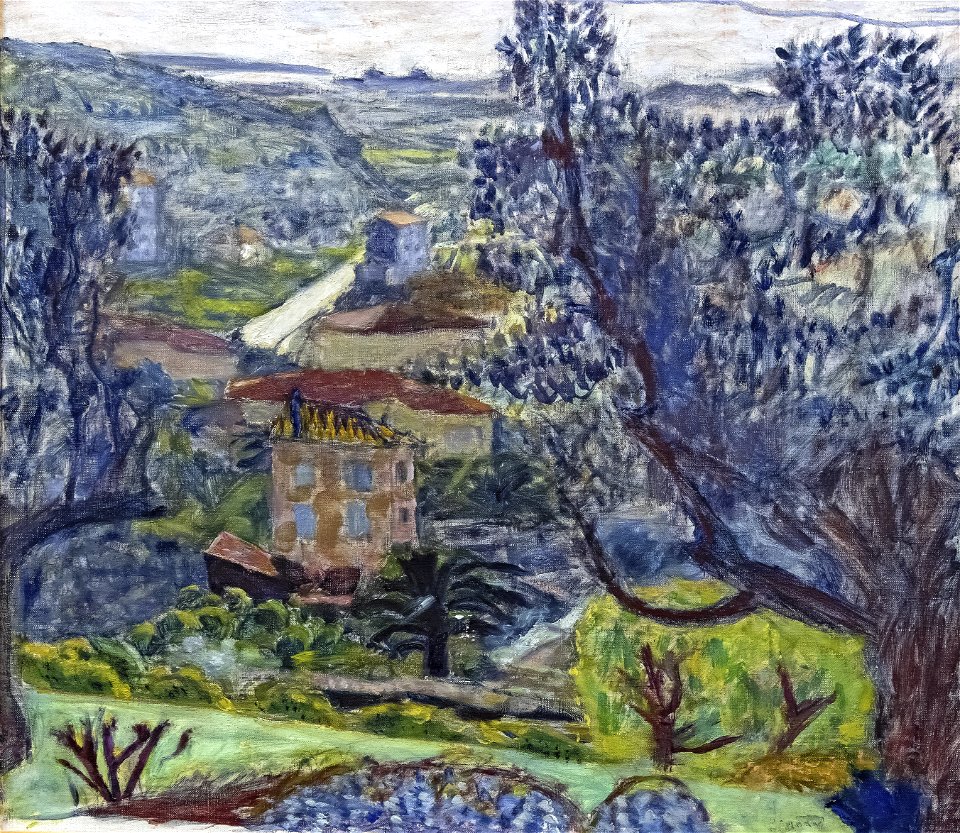 Bemberg Fondation Toulouse - Paysage du Canet (Landscape of Canet) - Pierre Bonnard - HT Inv.2015 47.3x39.4