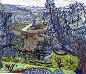Bemberg Fondation Toulouse - Paysage du Canet (Landscape of Canet) - Pierre Bonnard - HT Inv.2015 47.3x39.4