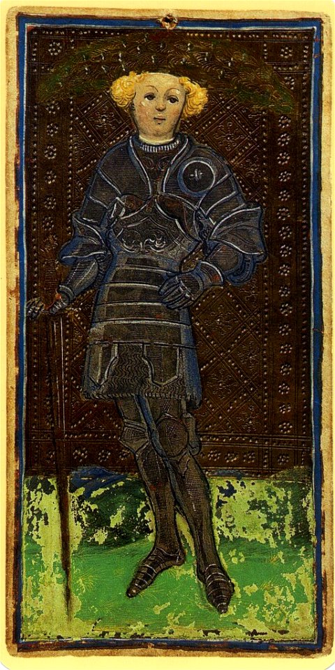 Bembo-Visconti-tarot-swords-11-knave