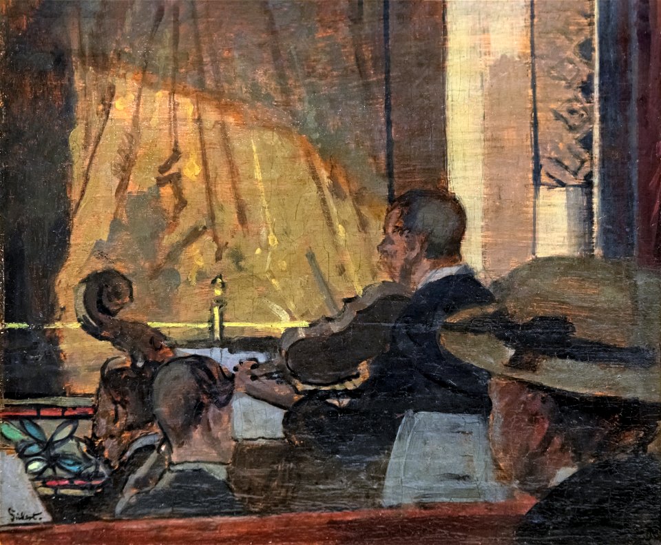 Bemberg Fondation Toulouse- The Pit at the Old Bedford 1889 - Walter Sickert