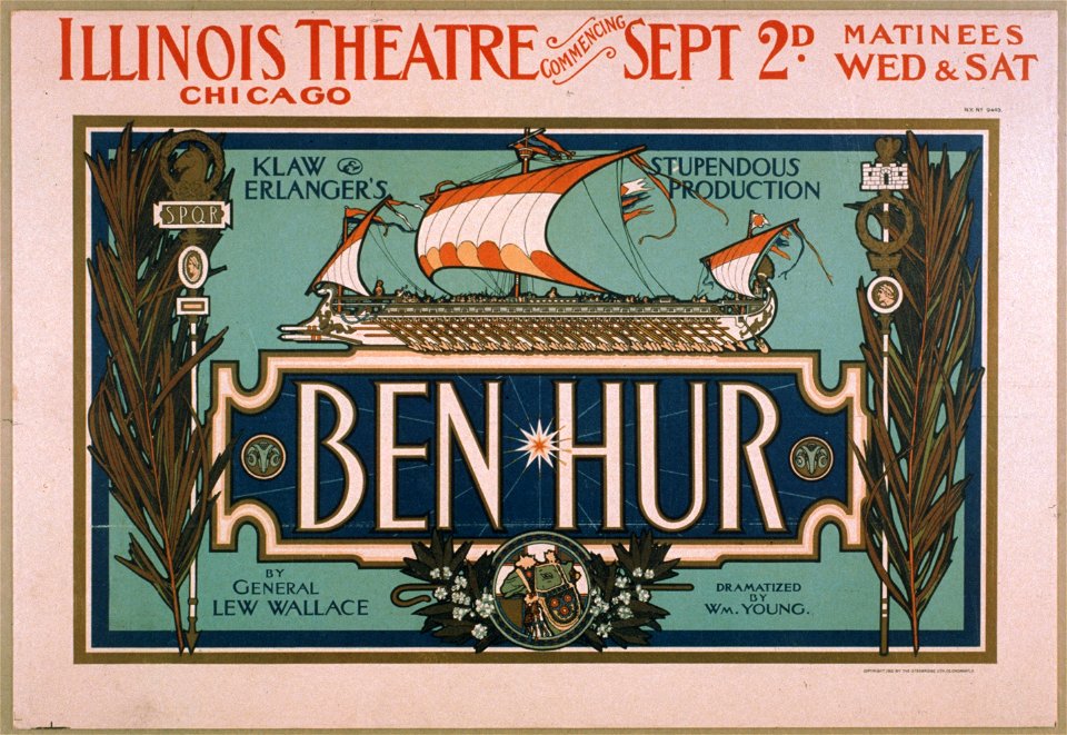 Ben-Hur Klaw & Erlanger's stupendous production. LCCN2014635367