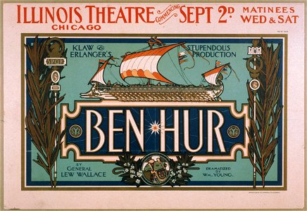Ben-Hur Klaw & Erlanger's stupendous production. LCCN2014635367