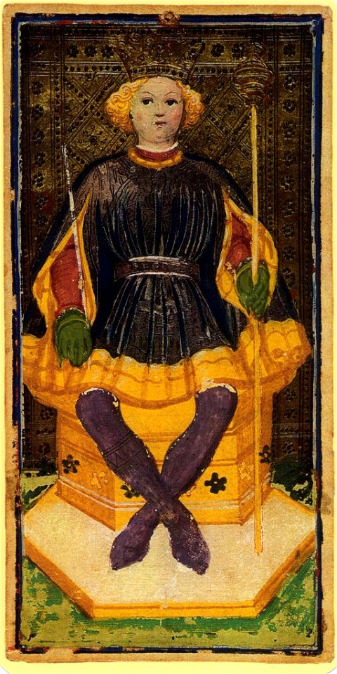 Bembo-Visconti-tarot-staves-14-king