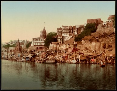 Benares. The Maharajah's of Nagbur Ghat LCCN2017658167