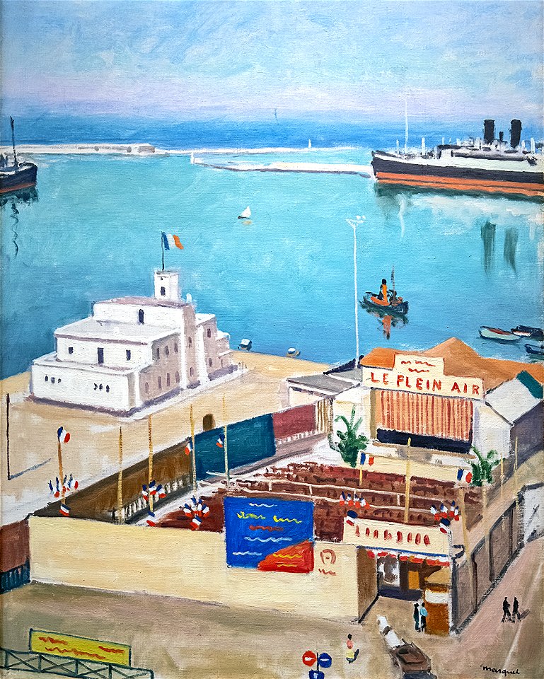 Bemberg Fondation Toulouse - Le théâtre en plein air, Alger - Albert Marquet 1942 81x65 Inv.2070