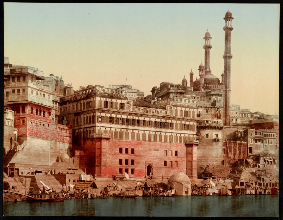 Benares. Aurungzebs Mosque LCCN2017658168