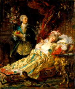 Benczúr Louis XV and Dubarry 1874