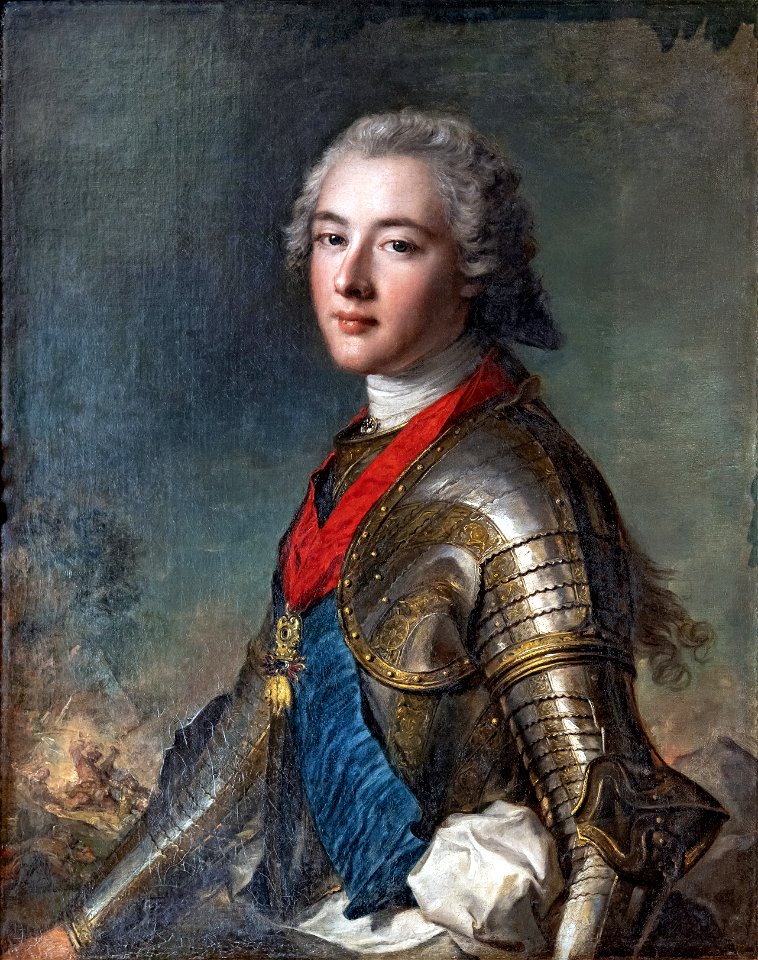 Bemberg Fondation Toulouse - Portrait de Louis Jean Marie de Bourbon, Duc de Penthièvre - Jean Marc Nattier inv.1158 82x65.4