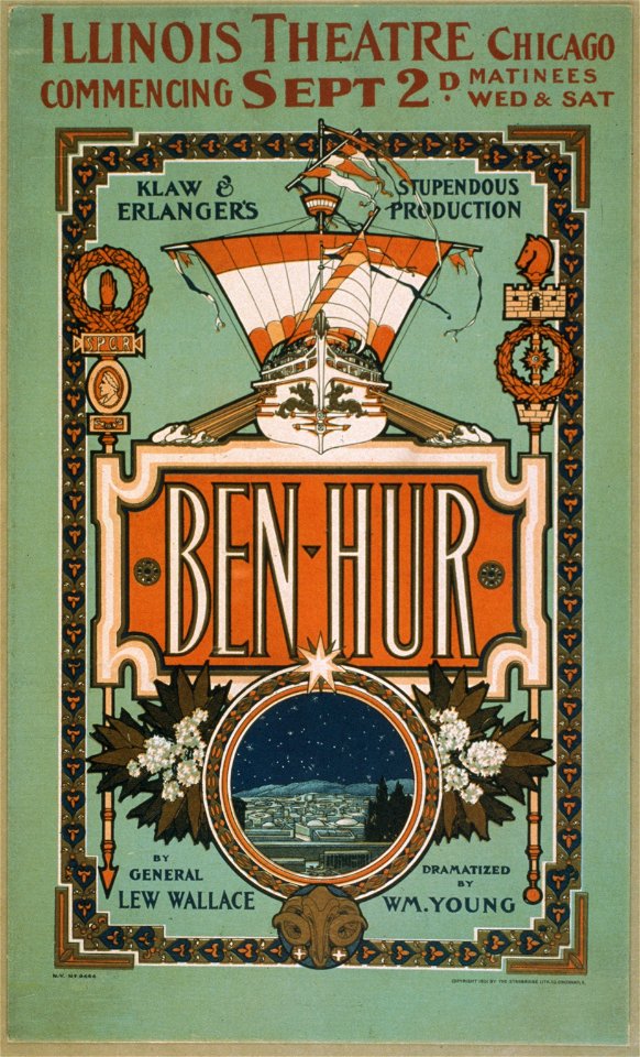 Ben-Hur Klaw & Erlanger's stupendous production. LCCN2014635365