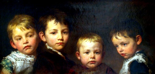 Benczúr My Children 1881