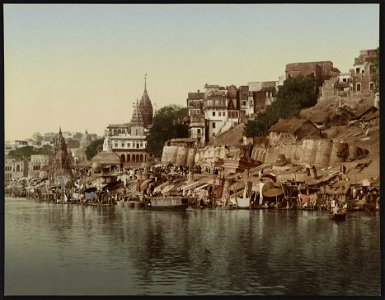 Benares. The Maharajah's of Nagbur Ghat LCCN2017658167